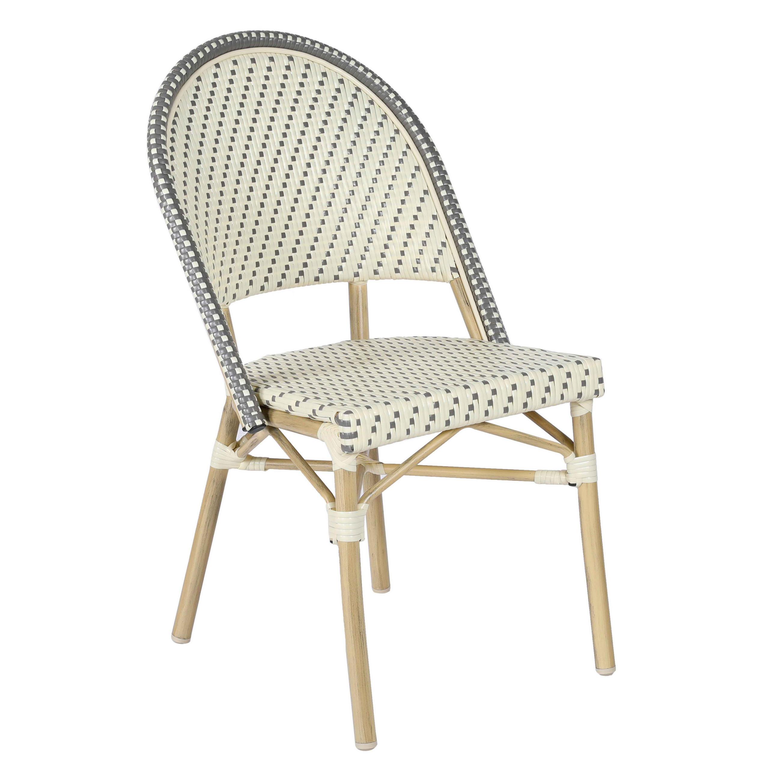 Oviala Gartenstuhl, Grau 49x88x58 cm