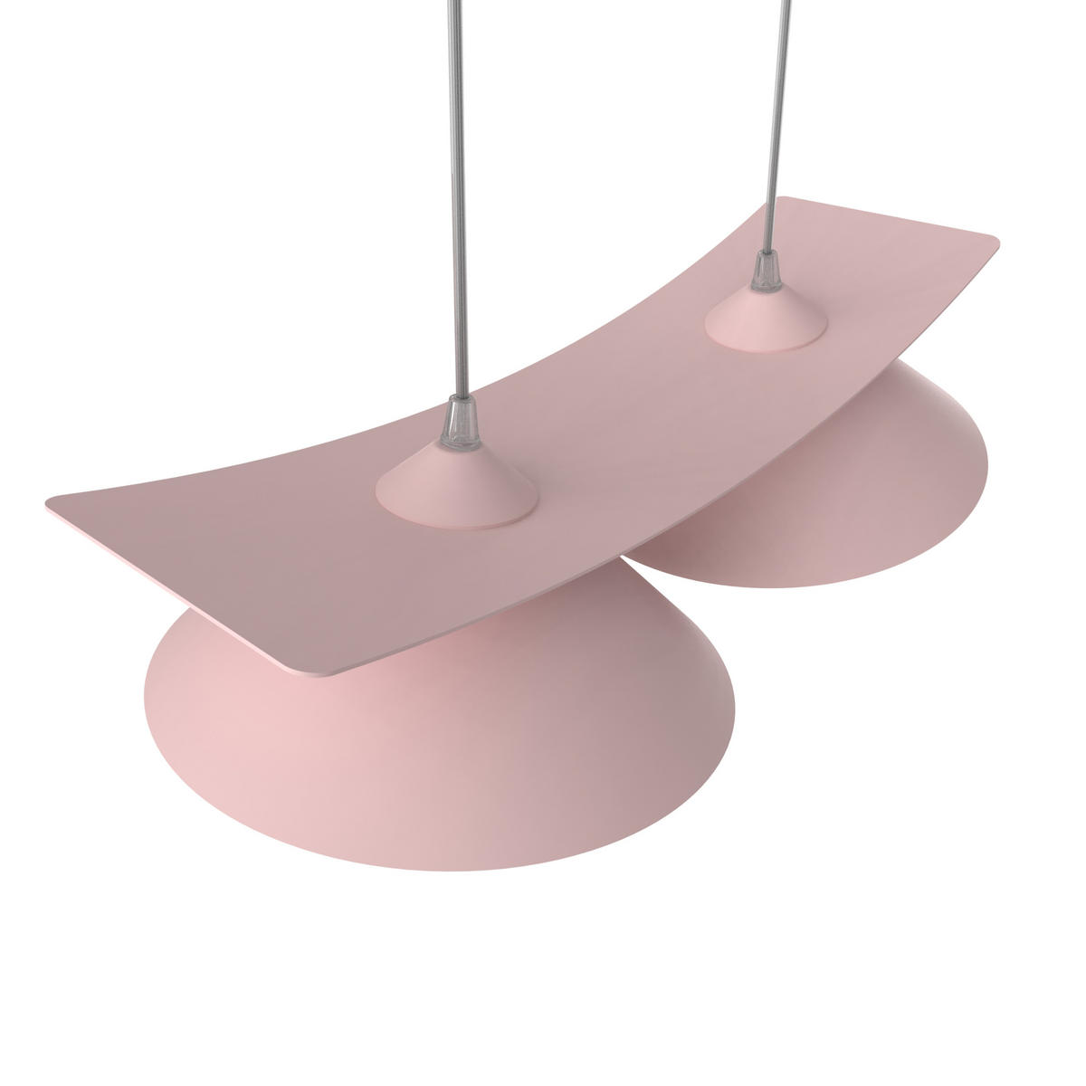 HÄNGELEUCHTE - Pink, Metall (25/50/16cm) - Lumicom