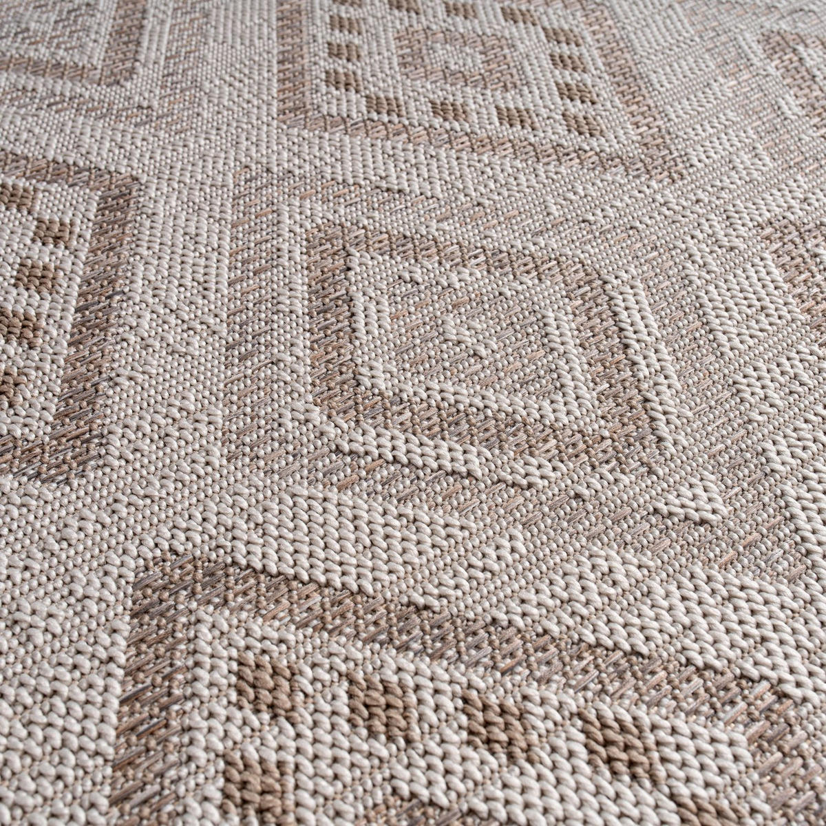 OUTDOORTEPPICH Beige-Braun 80 x 250 cm - Beige, Kunststoff (80/250cm) - TT Home