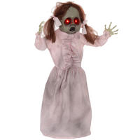 HALLOWEEN-DEKORATION Rosa 50.0/15.0/76.0cm - Rosa, Textil (15/76/50cm)