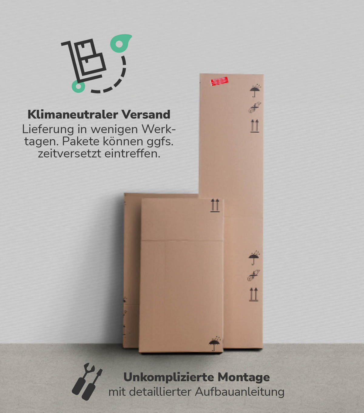 BADMÖBEL-SET 3-teilig Der Steuermann - Anthrazit, Holzwerkstoff (136/180/34cm) - Mokebo