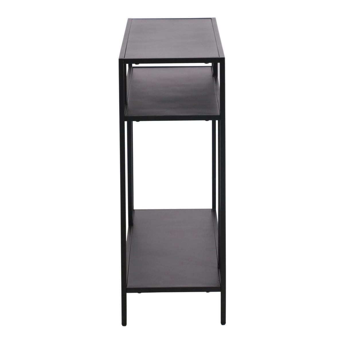 KONSOLENTISCH Kumlinge - Schwarz, Metall (30/110/78cm) - [en.casa]