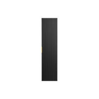 BADSCHRANK - 35 cm x 25 cm - Holz, Platte - Schwarz ZEVARA - Schwarz, Holz (35/140/25cm) - Vente-Unique