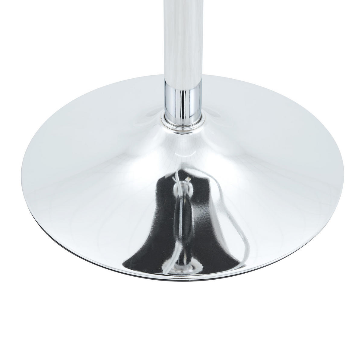 BARHOCKER höhenverstellbar drehbar Stoff Hellgrau 2er-Set - Hellgrau, Metall (37.6/118/45cm) - Meubliv