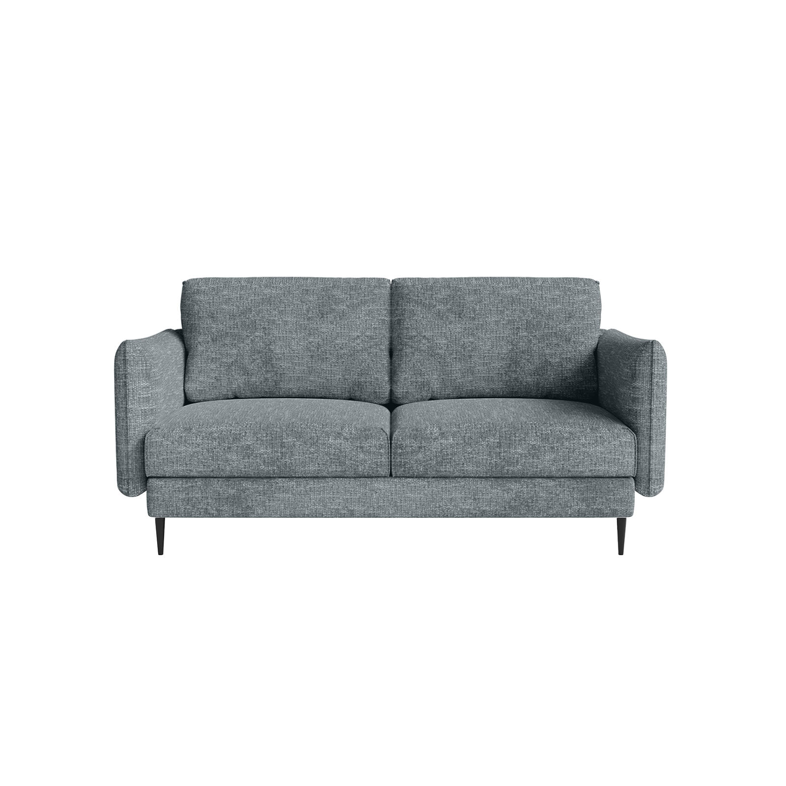 SOFA Koge Ohne Schlaffunktion, Grau - Grau, Textil (196/95/86cm) - Fedve