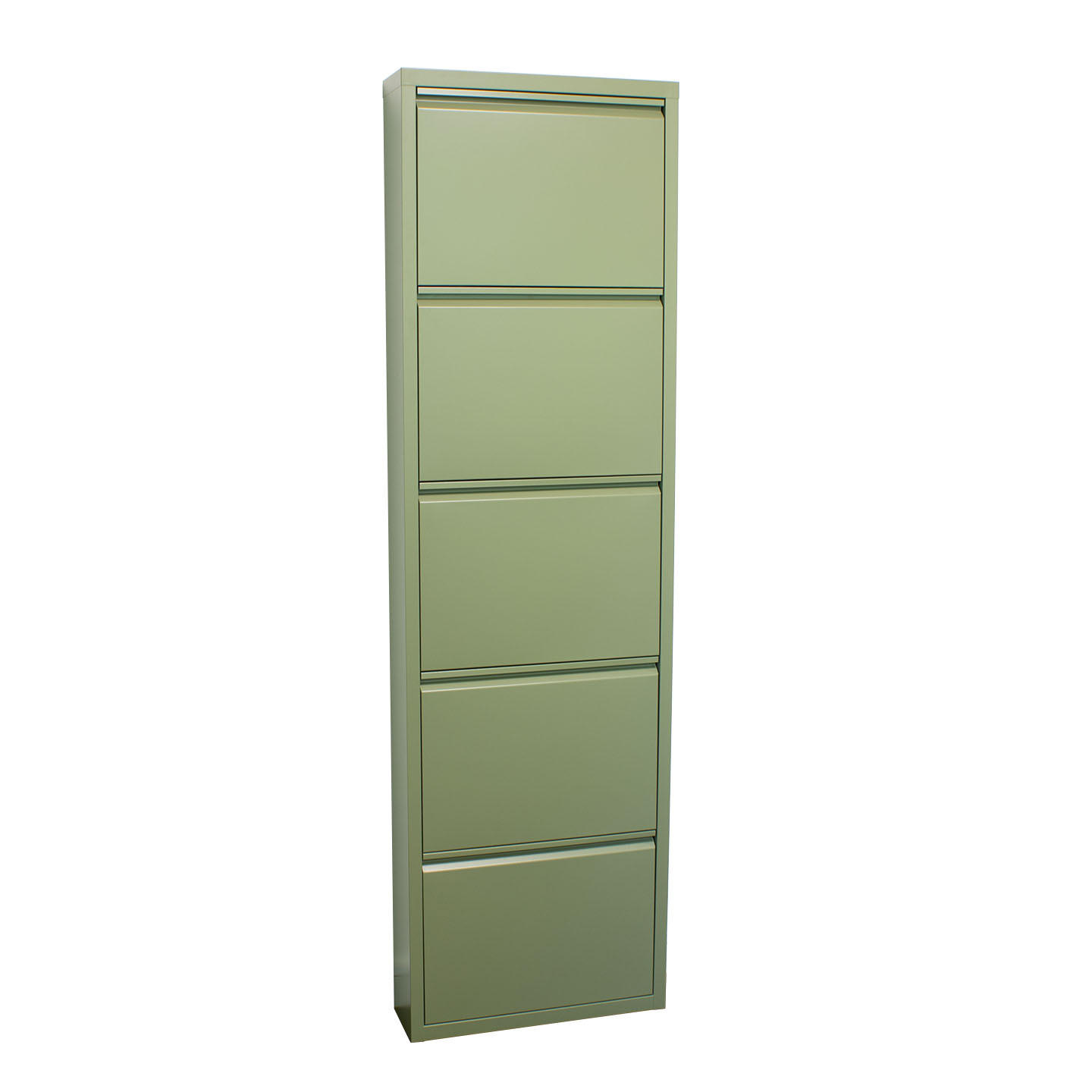 SKOSKÅP Pisa 50 x 16 x 173 cm – grön 173/50/16 cm