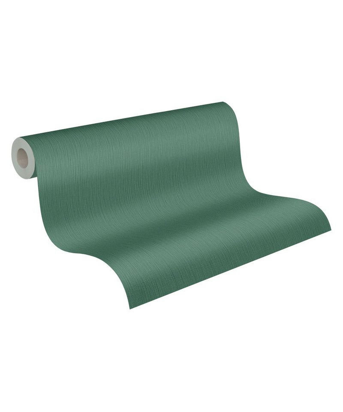 VLIESTAPETE Grün 53/1005 cm - Grün, Textil (53/1cm) - KUNSTLOFT