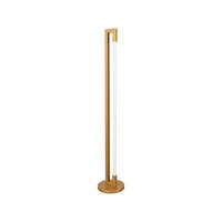 STEHLEUCHTE Futuro Gold 23/23/130 cm - Goldfarben, Metall (23/23/130cm) - LABEL51