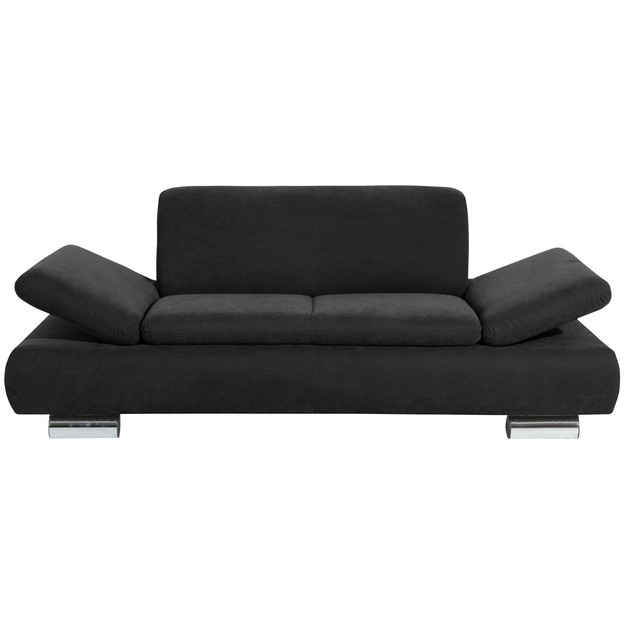 Thumbnail - 58aufmkessel Sofa, Schwarz, Kunststoff, 190x76x90 cm, Wohnzimmer, Sofas & Couches, Sofas, 2-Sitzer Sofas