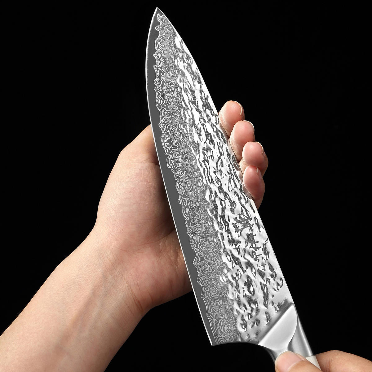 MESSERSET 5-tlg. 9-20 cm - Weiß, Holz/Metall - Wakoli