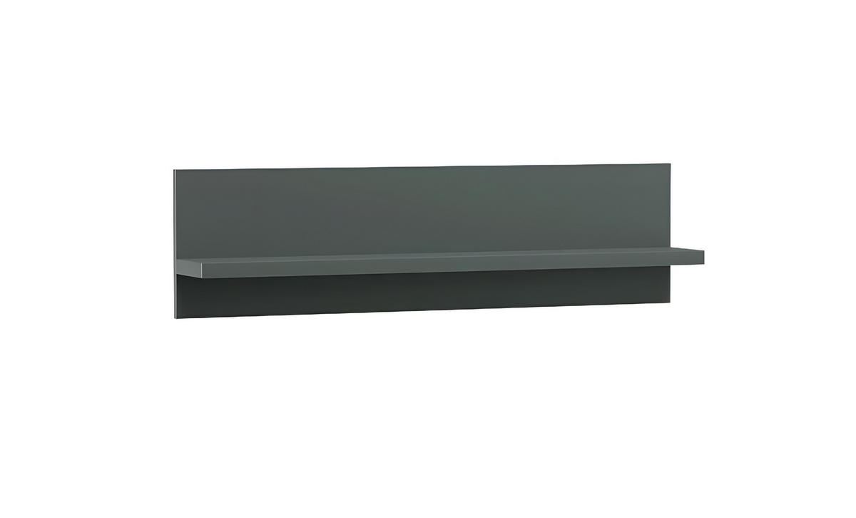 WANDREGAL LINKA STYLES LS_10 - Dunkelgrün, Holzwerkstoff (120/32/18cm) - Meblini