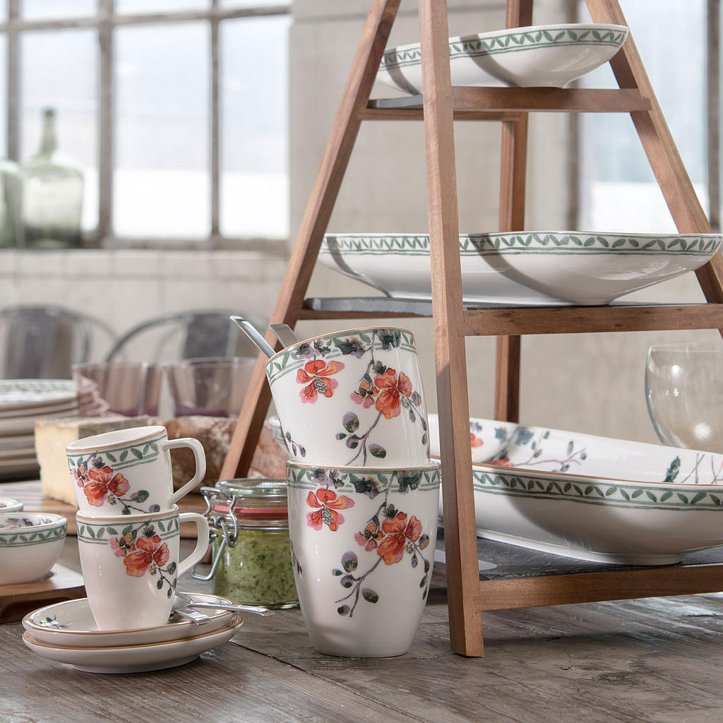 BECHER MIT HENKEL Artesano Provençal Lavendel bunt 290 ml 6er Set - Multicolor, Keramik (0.29L) - Villeroy & Boch