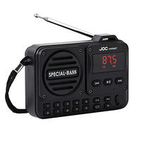RADIO EMERGENCY 13/4/9 cm - Schwarz, Kunststoff (13/4/9cm) - Authentics