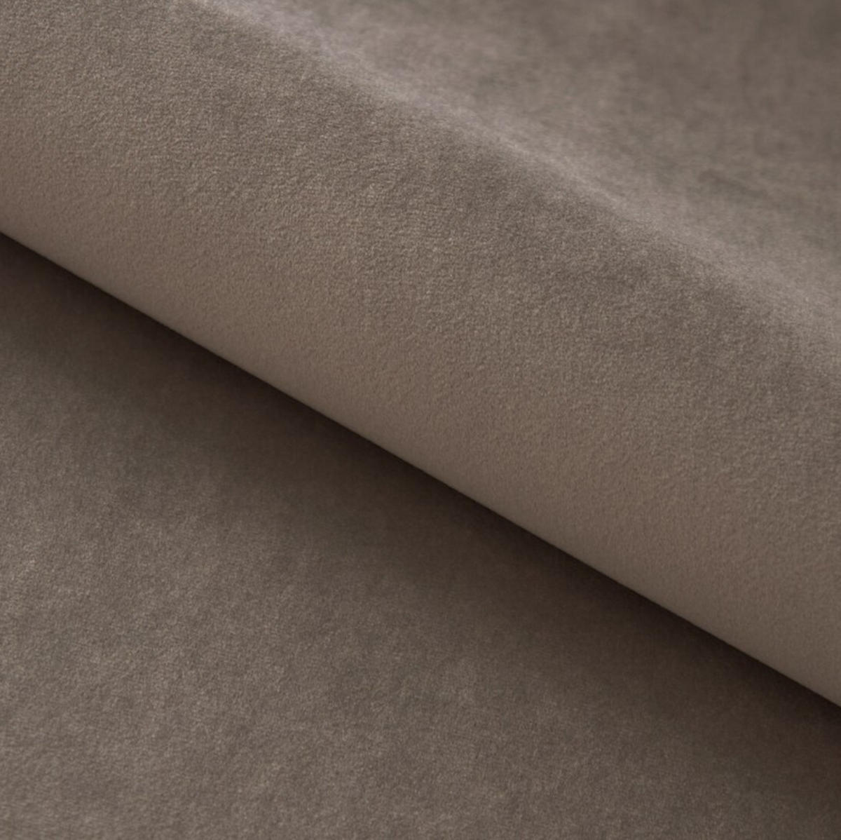 ECKSOFA OMBO 285x168x77/97 cm, Rechts, Schlaffunktion, elektr. Sitz, Kopfstützen, Buche dunkel, hydrophober SALVADOR-Stoff – Cappuccino - Cappuccino, Holz/Textil (285/168cm) - DomoHome