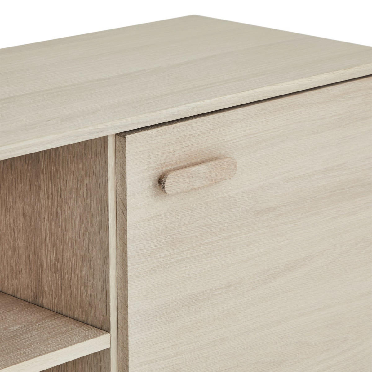 HIGHBOARD Eiche massiv - Eichefarben, Holz/Holzwerkstoff (100/130/40cm) - Furnhouse