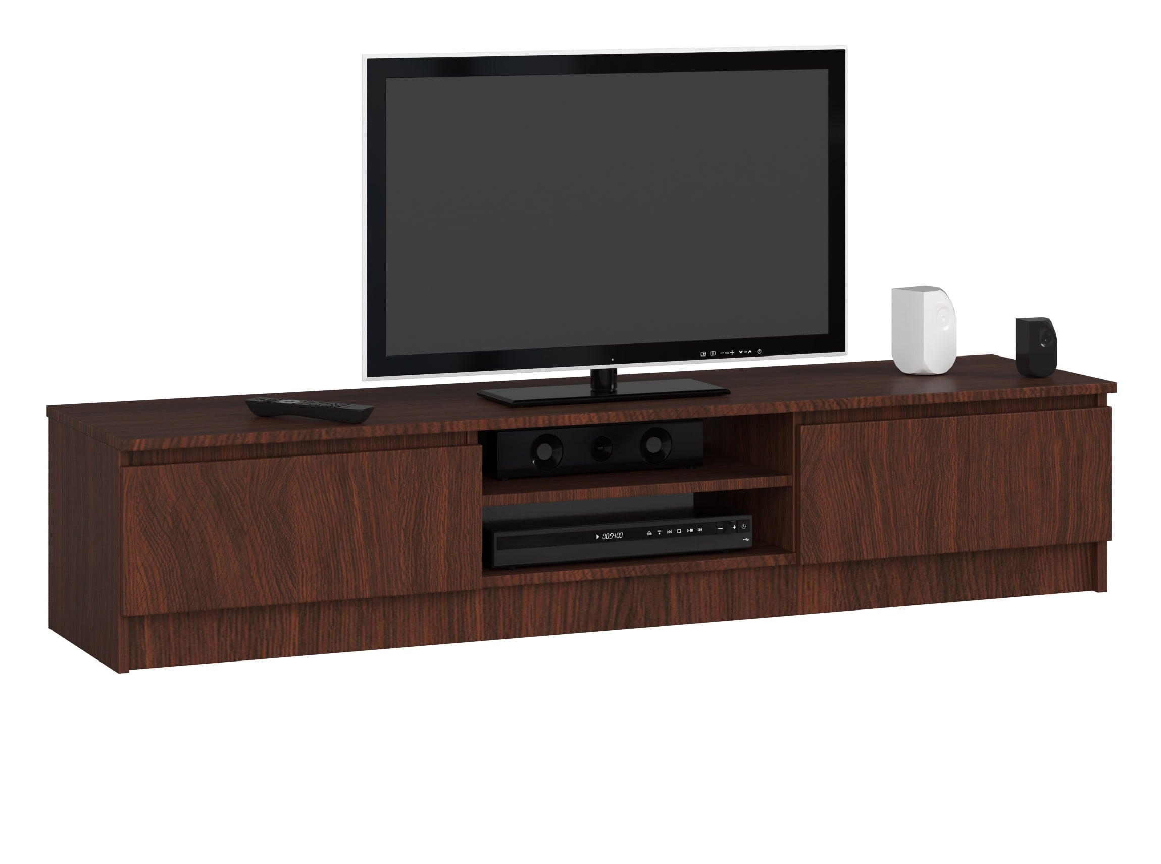 RAUMHIRSCH FURNITURE LOWBOARD tmavě hnědý 33/160/40