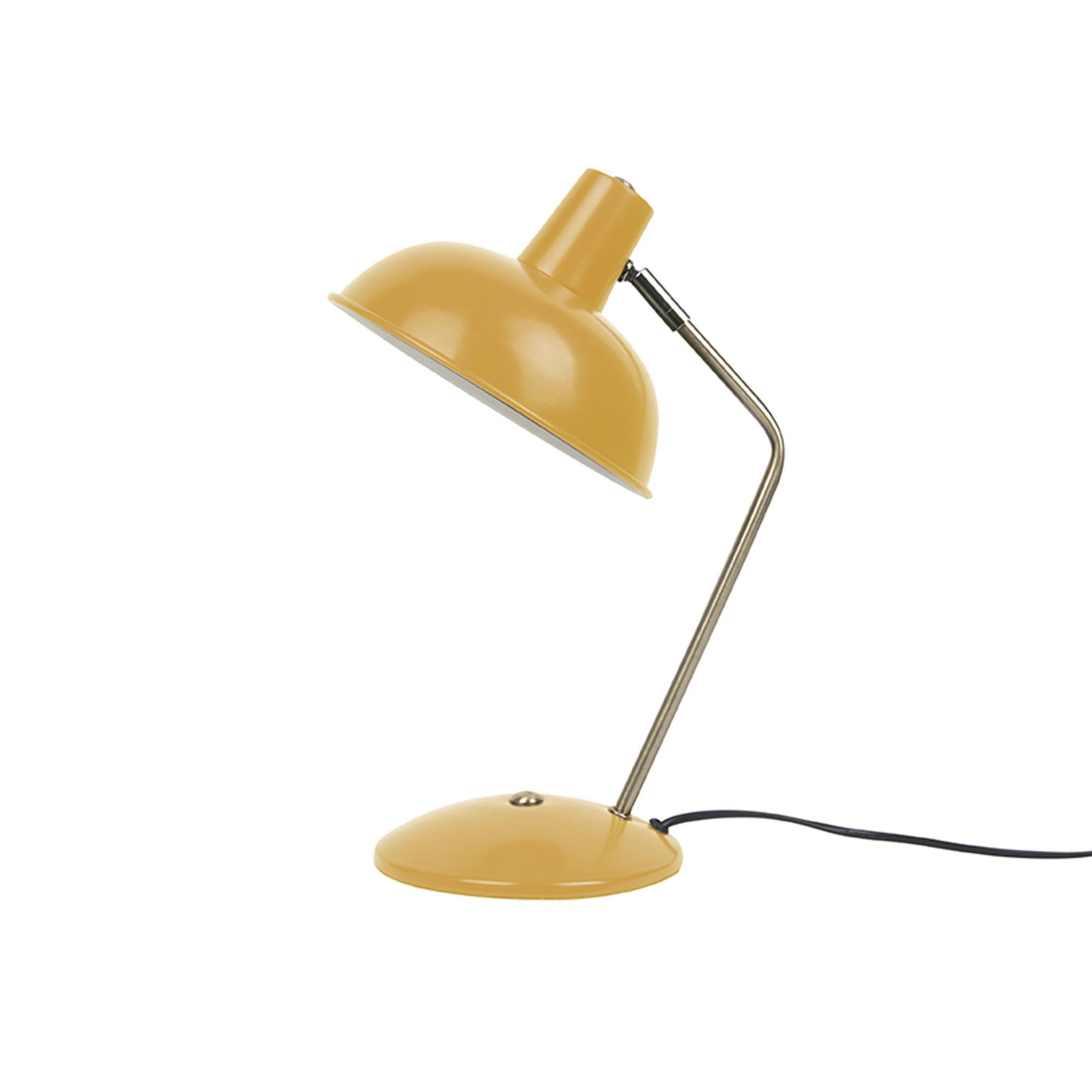 TISCHLAMPE Hood 26/20/38 cm - Gelb, Metall (26/20/38cm) - Leitmotiv