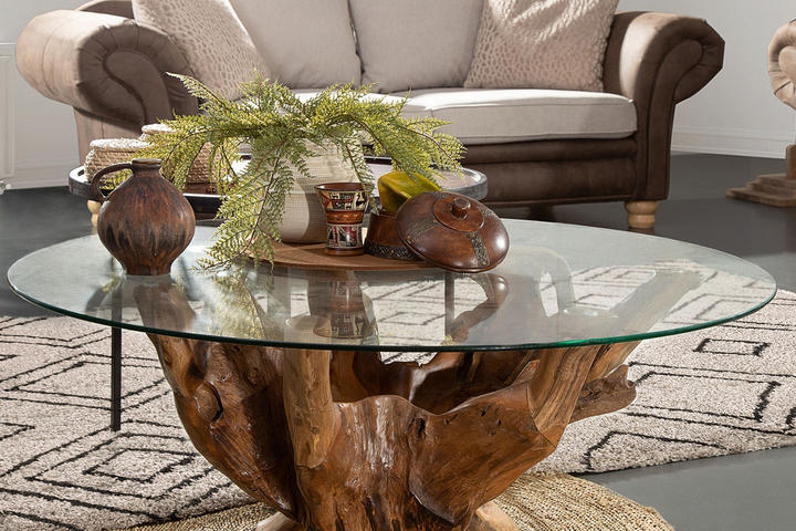 Sklenené konferenčné stolíky