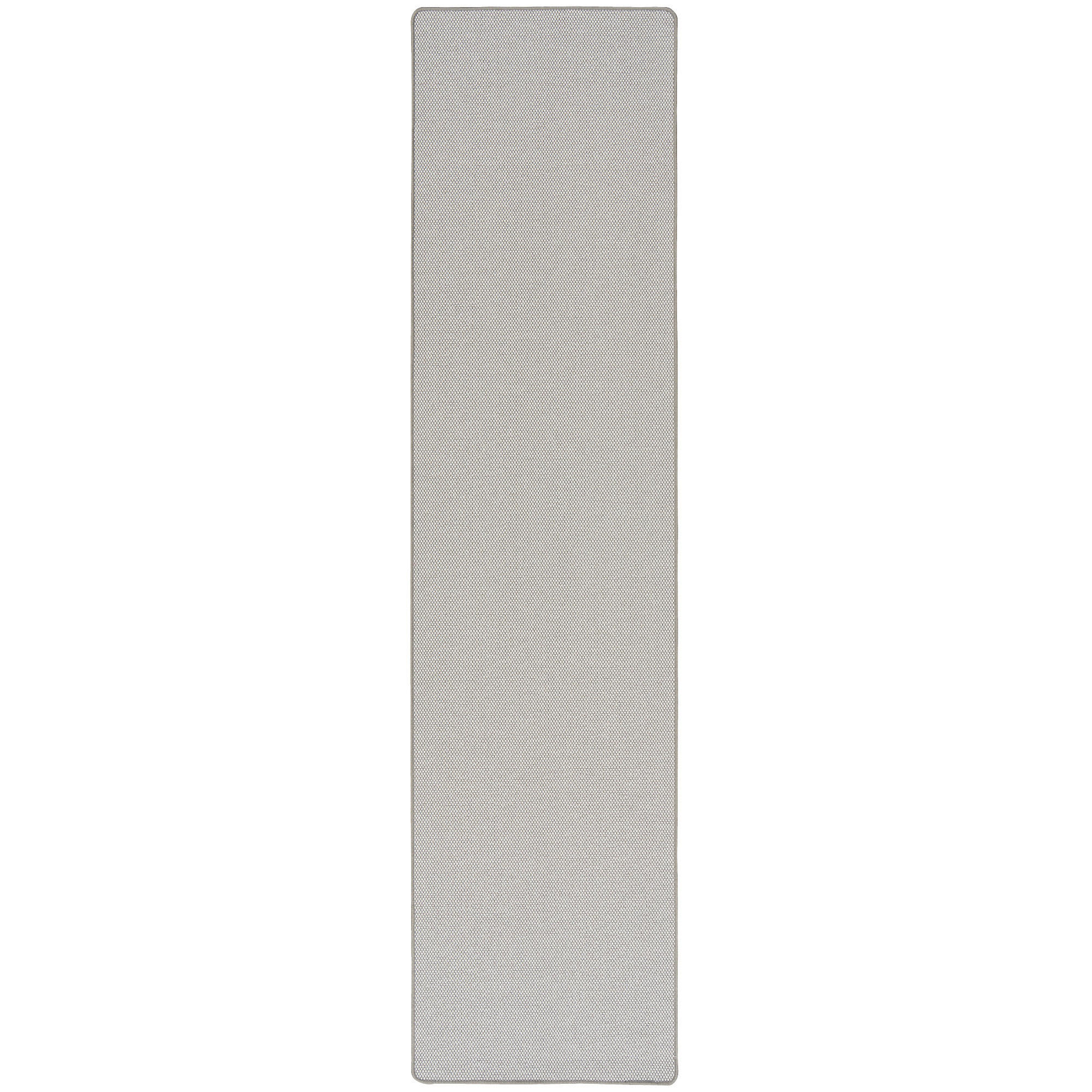 LÄUFER TEPPICH BENTZON FLACHGEWEBE - Silberfarben, Textil (80/320cm) - Snapstyle