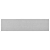 TEPPICHLÄUFER Hellgrau 50/200 Cm - Hellgrau, Kunststoff (200/50cm) - vidaXL