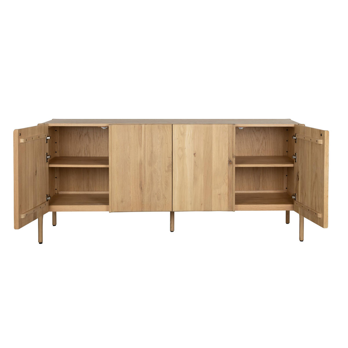 SIDEBOARD Ember - Naturfarben, Holz (180/80/45cm) - Zuiver