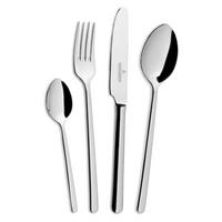 TAFELBESTECK Ventura silber 24er Set - Silberfarben, Metall - Picard & Wielpütz