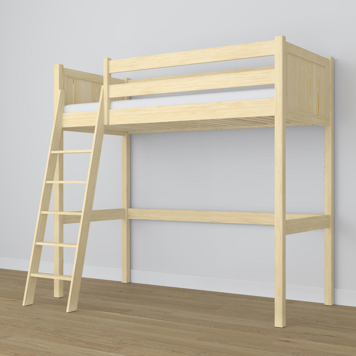 HOCHBETT N04 Klare Kiefer 80/190 - Braun, Naturmaterialien/Holz (80/190cm) - N-Wood