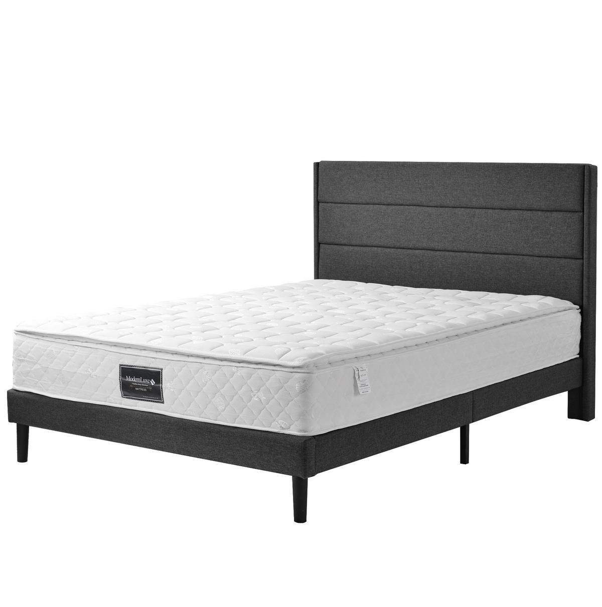 TAPECIRANI krevet 90/200 cm svijetlosivi od baršuna s podesivim uzglavljem i spremištem - svijetlo siva, tekstil (90/200cm) - OKWISH