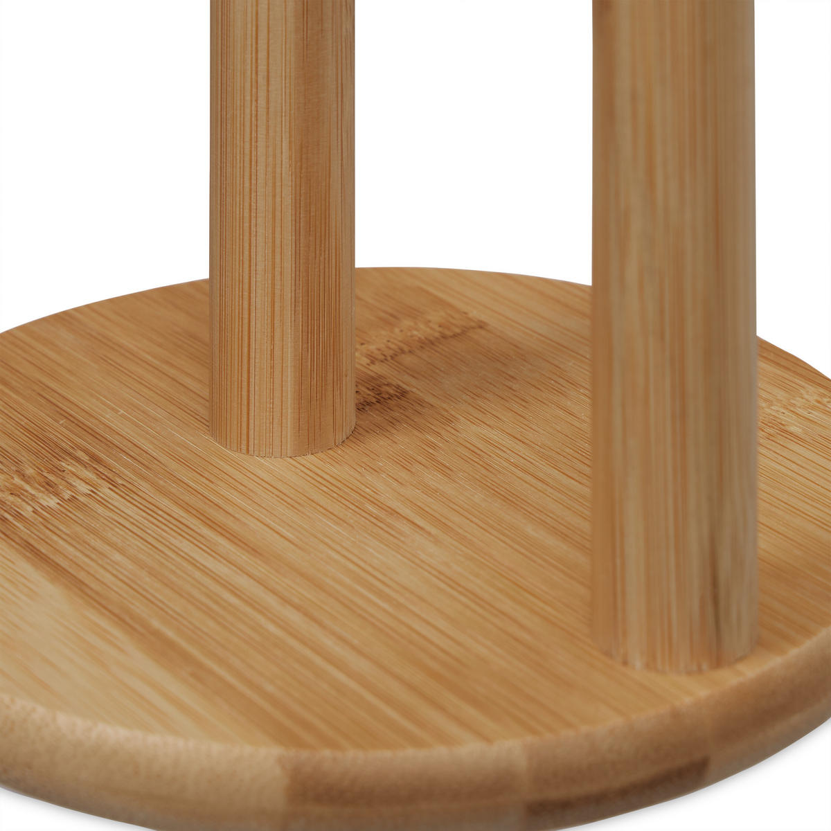 KÜCHENROLLENHALTER - Hellbraun, Holz (14.5/28/14.5cm) - Relaxdays