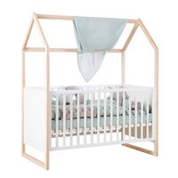 HÁZIKÓÁGY Noah 70 x 140 cm - tölgyfa/fehér, faalapú anyag/fa (70/140cm) - Roba