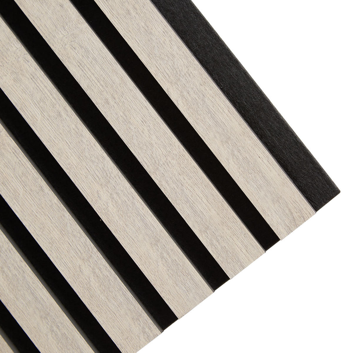 AKUSTIKPANEEL 60/120 cm 4 er-Set Grau - Grau, Holz (60/120/2cm) - Homestyle4u