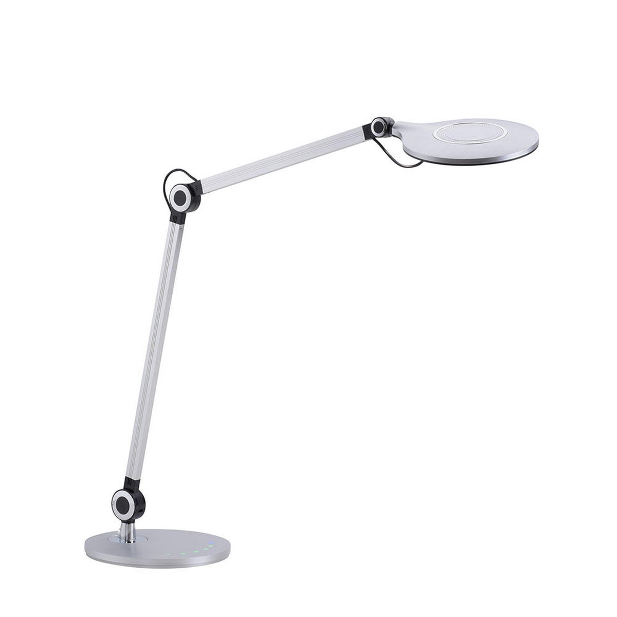 LED SCHREIBTISCHLEUCHTE Weiß Metall - Weiß, Metall (78/20/103cm)