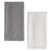 KÜCHENHANDTUCH-SET Charm (2er-Set) - Dunkelgrau, Textil (40/60cm) - home&you