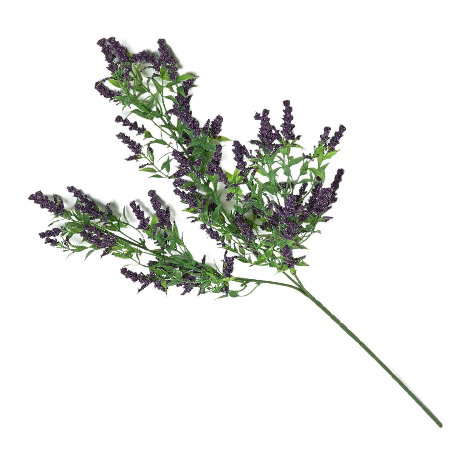 DEKOZWEIG Wilder Lavendel, 69 cm - Violett, Kunststoff (69cm) - Homescapes