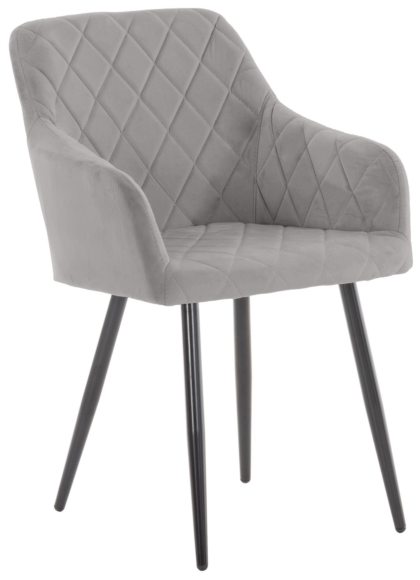 furnicato Esszimmerstuhl Grau 47x84x44 cm