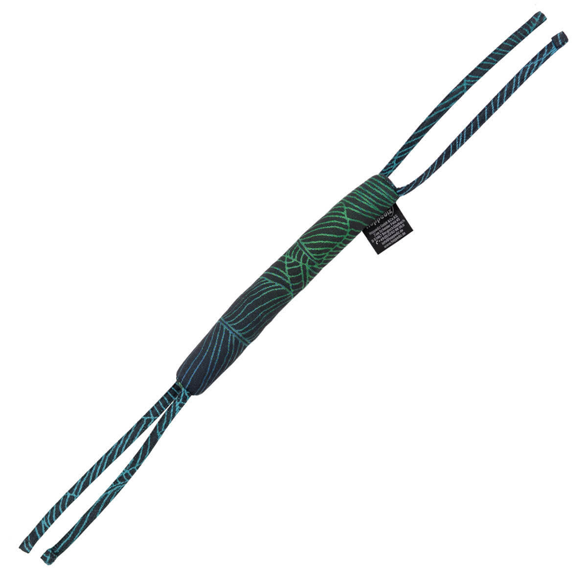 TRAGEZUBEHÖR Nackenrolle - Türkis/Dunkelgrün, Textil (2.5/2.5/22cm) - Hoppediz