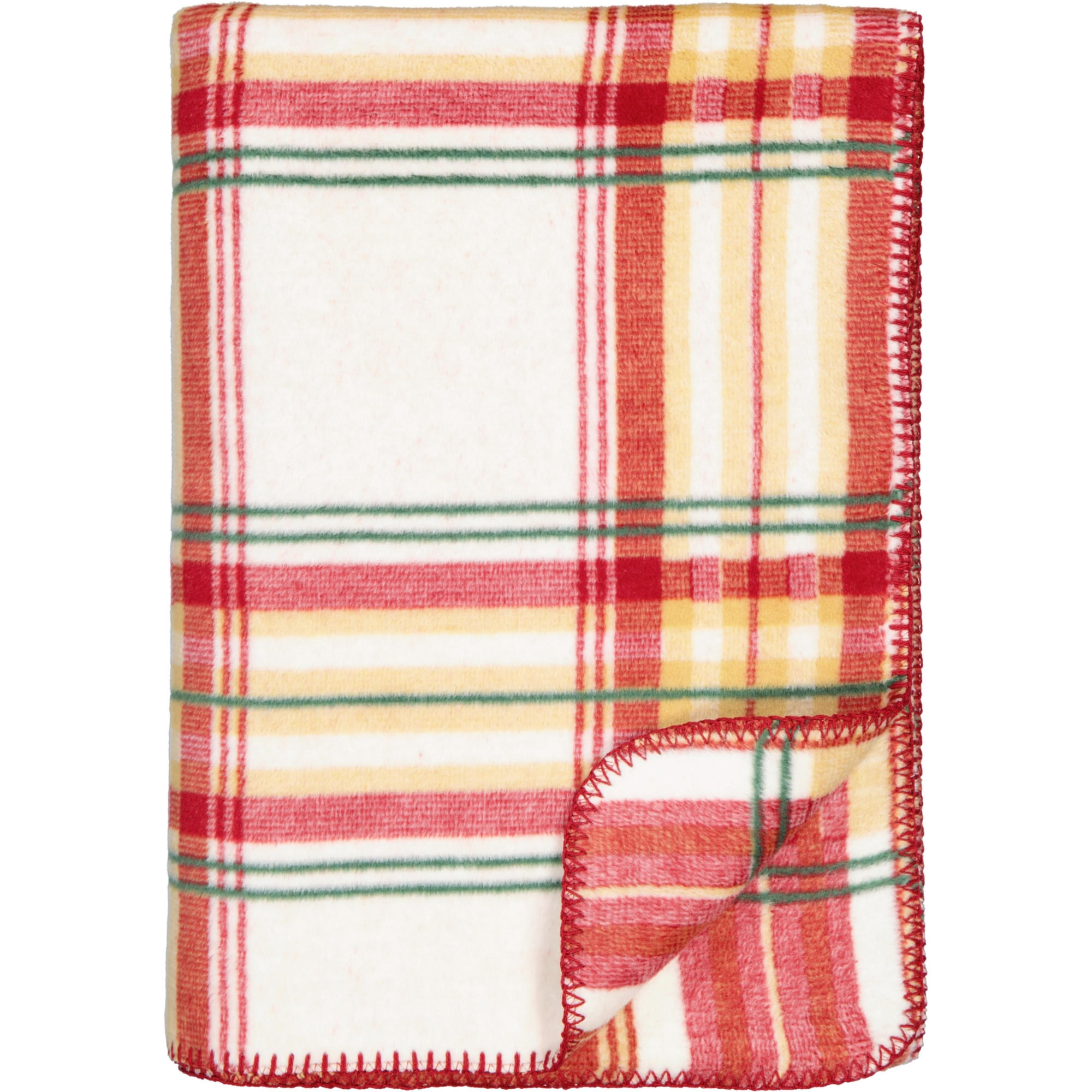 WOHNDECKEN TARTAN DELIGHT ROT - Multicolor, Textil (150/200cm) - Zöllner