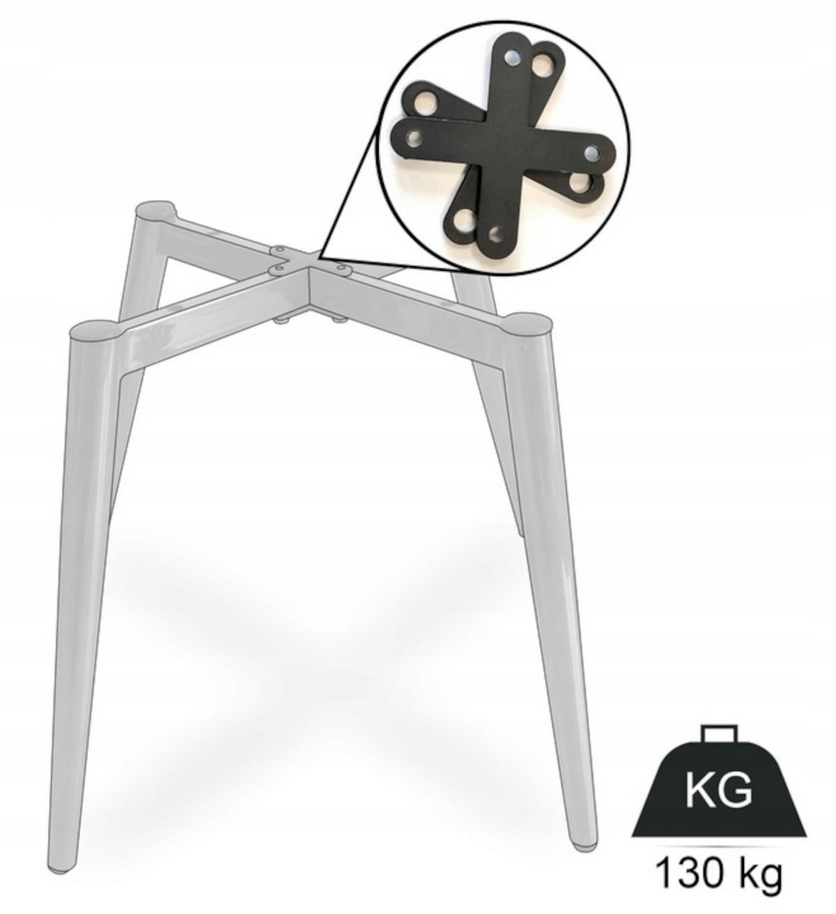 STUHL SIENA gepolstert mit Steppung - beige schwarze Beine - Samt Velours - Ecru/Beige, Textil/Metall (58/87/61cm) - NEW HOME