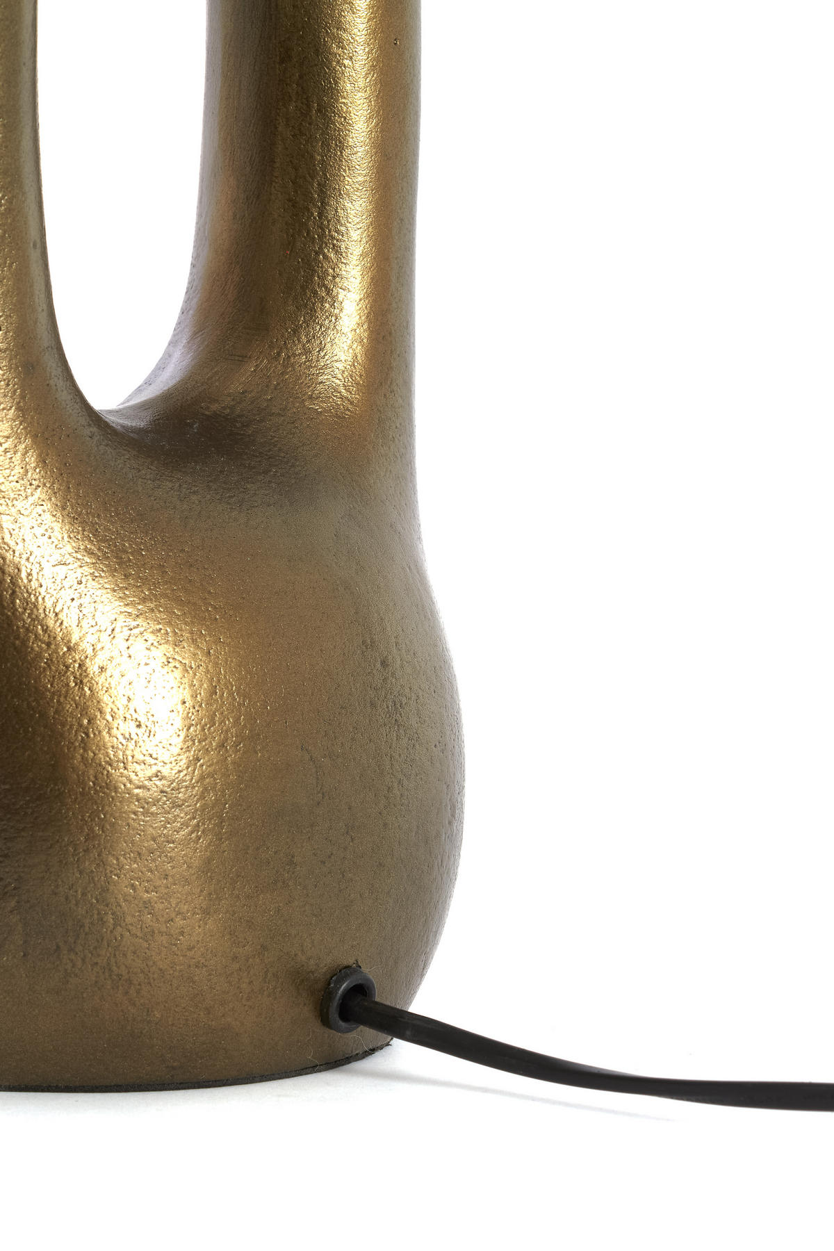 LAMPENSOCKEL Elric Gold 15/11.5/50 cm - Goldfarben, Metall (15/11.5/50cm) - Light & Living