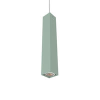 HÄNGELEUCHTE Cube H40 - Grün, Metall (6/6/40cm) - Lumicom
