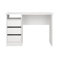 SCHREIBTISCH, FunctionPlus, Weiß, Holzwerkstoff, 110 x 49 x 76 cm - Weiß, Holzwerkstoff (49/110/76cm) - ebuy24