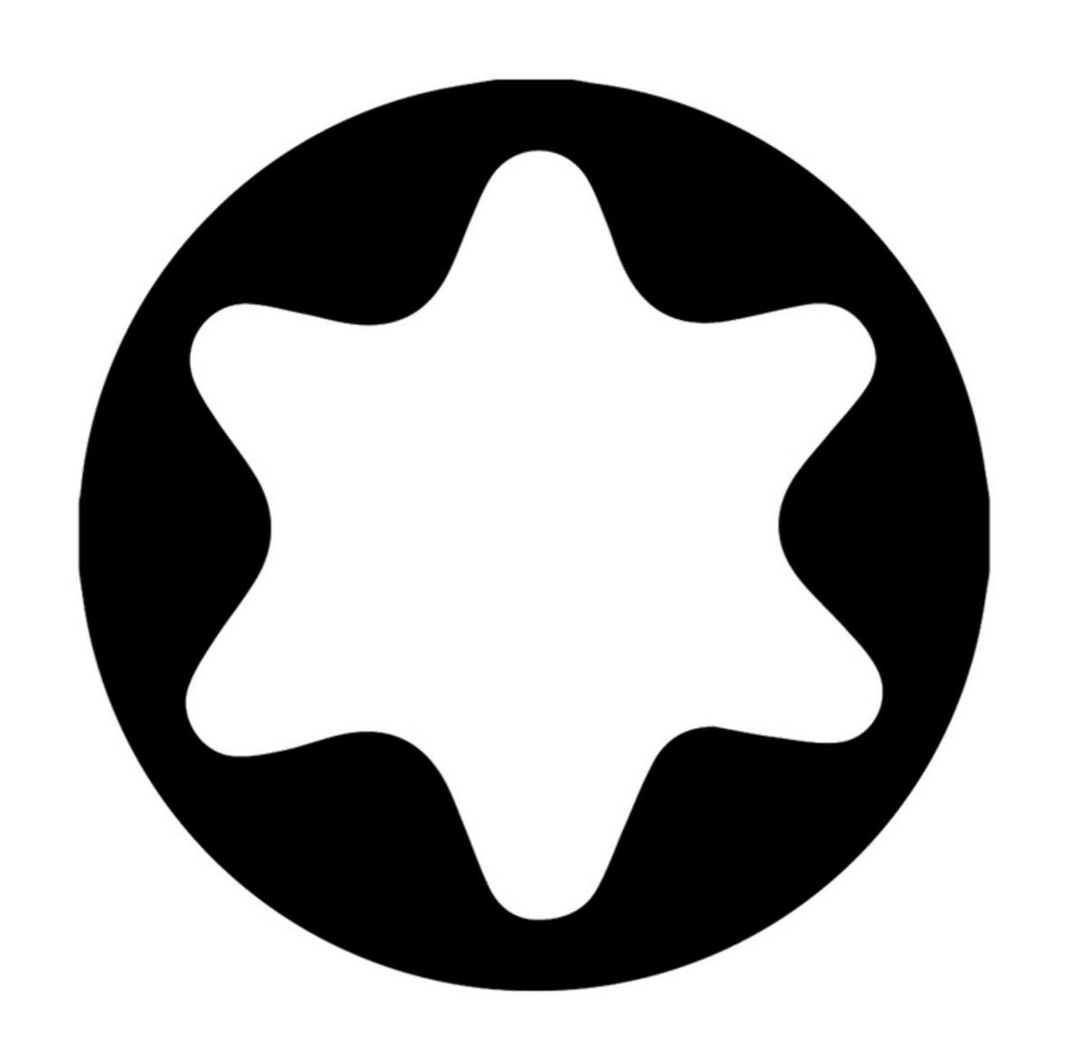 NUSS-SATZ Innensechskant, 3/8 Zoll, E-Profil, mit Knarre - Silberfarben, Metall (30/20/10cm) - BONI-SHOP