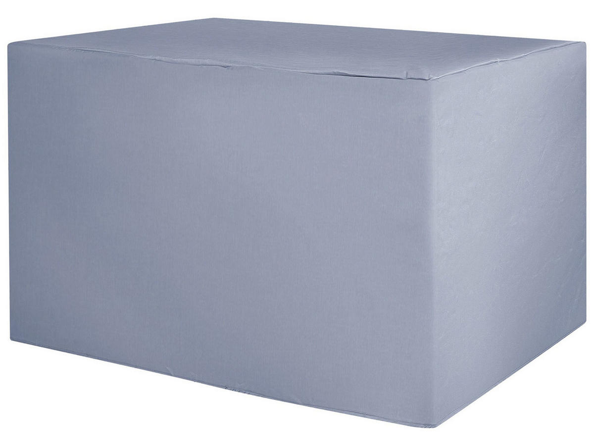 REGENSCHUTZ für Gartenmöbel 200/185/75 cm Chuva - Grau, Kunststoff (200/75/185cm) - Beliani