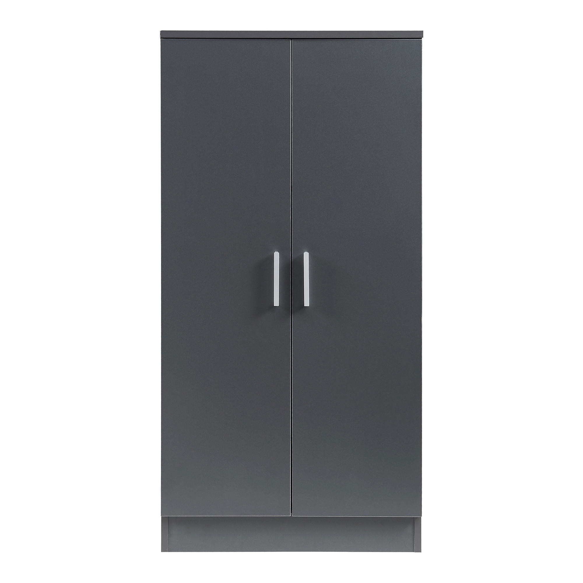 SCHUHSCHRANK Notribontaa - Anthrazit, Holzwerkstoff (55/108/35cm)