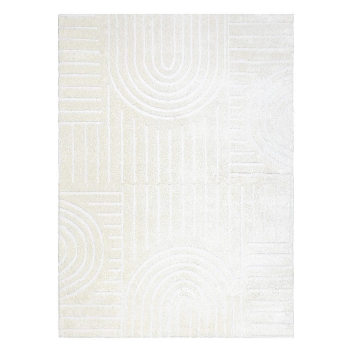 TEPPICH Mode 160/220 cm - Creme, Textil (160/220cm) - rugsX