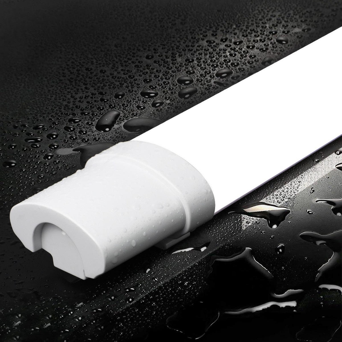 LED-DECKENLEUCHTE Engelbert 120/6/4 cm - Weiß, Metall (120/6/4cm) - Nettlife