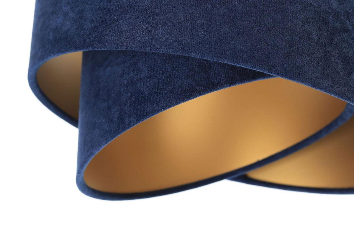 HÄNGELEUCHTE Blau 30/18 cm - Blau, Kunststoff (30/0.3/18cm) - ONZENO