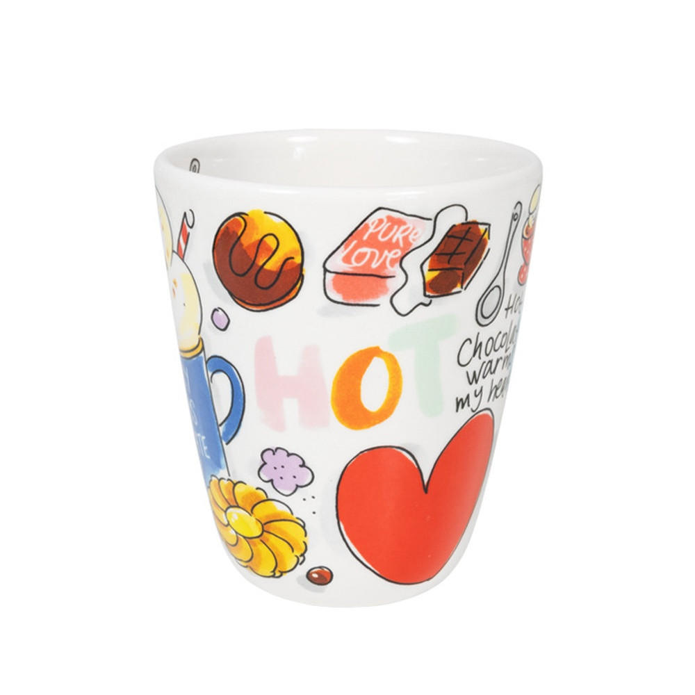 BECHER Heiße Schokolade in Bunt - 350 ml - Multicolor, Keramik (0.35L) - Blond Amsterdam