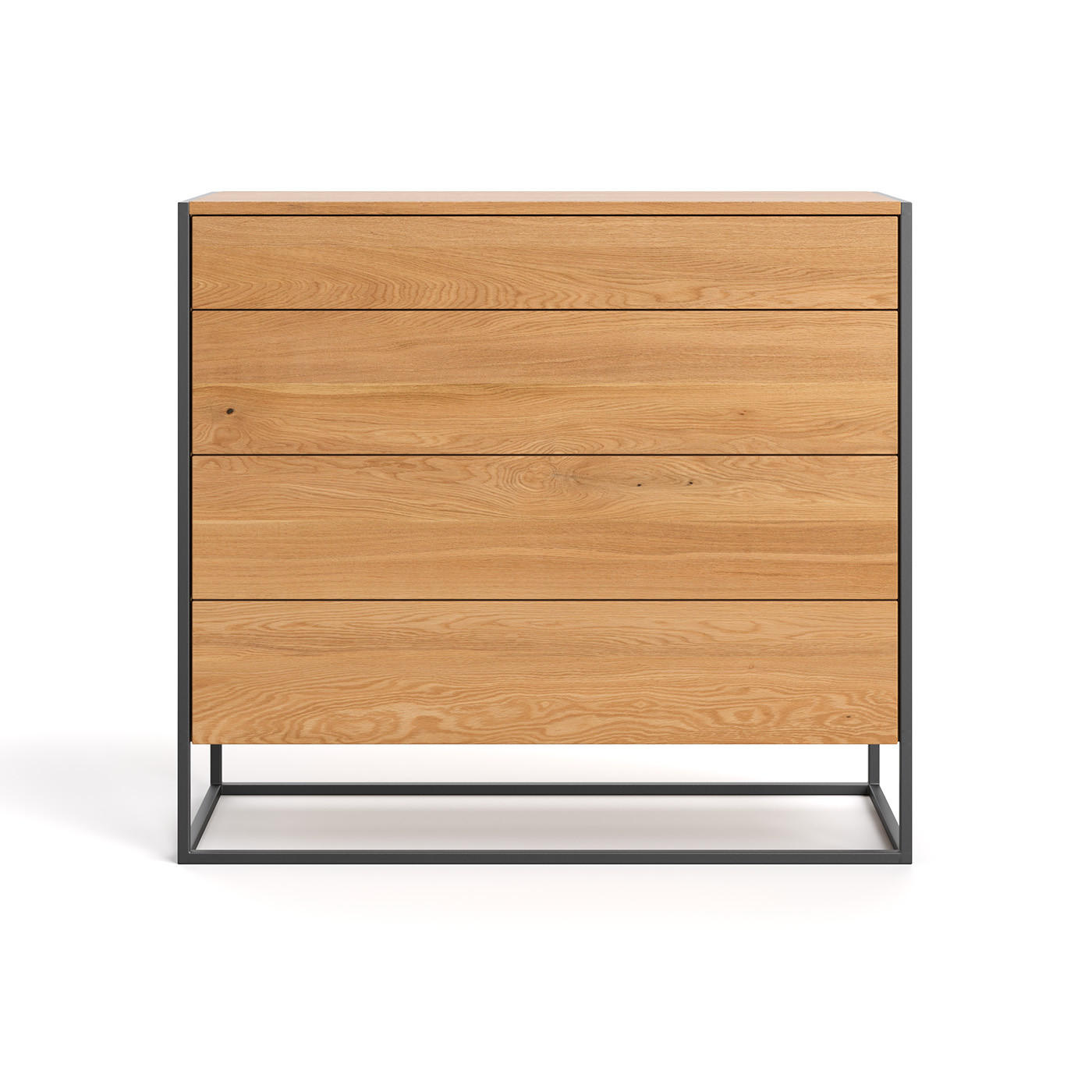 Danzz Sideboard Eiche, Natur 120x110x50 cm