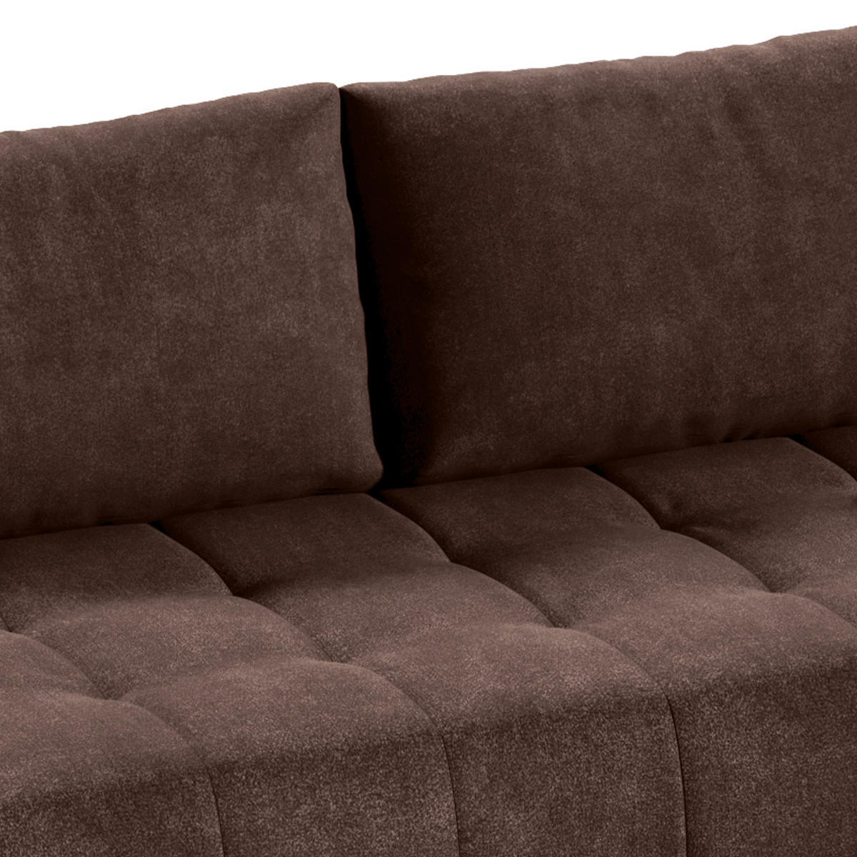 ECKSOFA Jonas 4 Sitzplätze Braun - Braun, Holzwerkstoff (265/185cm) - Petits-meubles